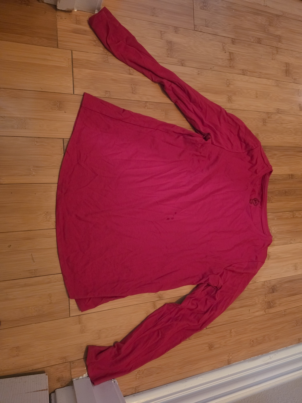 Red Long Sleeve Tee